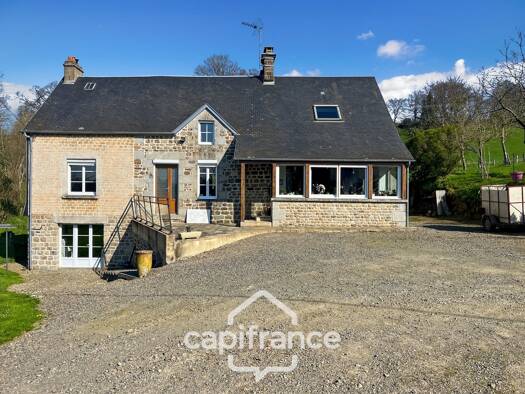 Maison à vendre 230 000 € 5 pièces 3 chambres 145 m² 67 795 m² de terrain Juvigny les Vallées 50520
