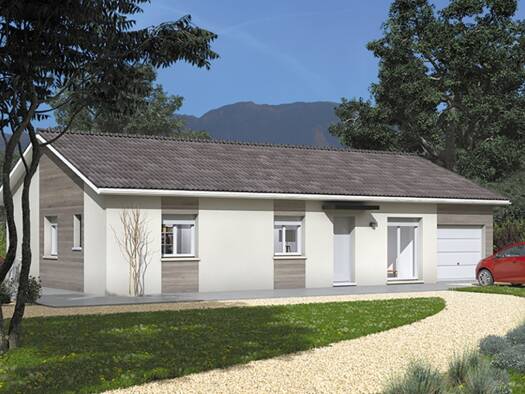 Terrain avec maison neuve à vendre 217 000 € 4 pièces 3 chambres 84 m² 850 m² de terrain Montverdun 42130