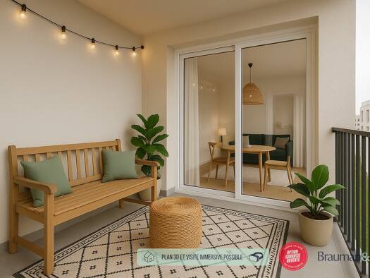 Appartement à vendre - neuf 193 150 € 1 pièce 27 m² 2ème étage Centre Nanterre 92000