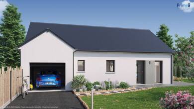 Maison de plain-pied à vendre 224 217 € 3 pièces 2 chambres 79 m² 506 m² de terrain Héric 44810