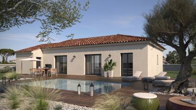 Terrain avec maison neuve à vendre 407 080 € Le Triadou 34270