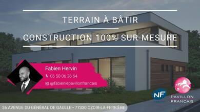 Terrain viabilisé à vendre 90 000 € 380 m² de terrain Armentieres-en-Brie 77440