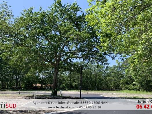 Terrain constructible viabilisé à vendre 265 000 € 930 m² de terrain Saint-Aubin-de-Médoc 33160