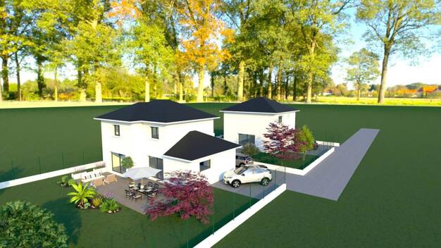 Terrain avec maison neuve à vendre 323 000 € Virignin 01300