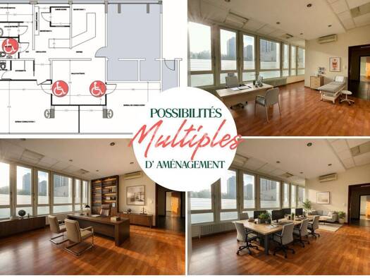 Espace bureau à vendre 100 000 € 127,87 m² de bureaux Europe Nouveau Bassin-Centre Mulhouse 68100
