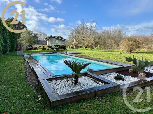 Maison à vendre 350 000 € 5 pièces 3 chambres 145 m² 2 000 m² de terrain Baron 33750