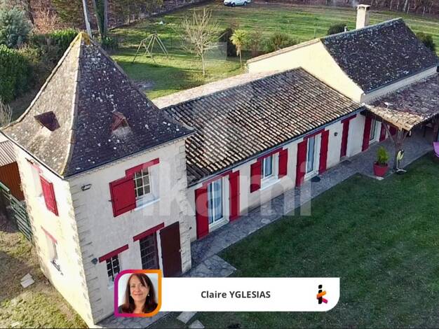 Maison à vendre 267 000 € 6 pièces 4 chambres 137 m² 4 926 m² de terrain Gageac-et-Rouillac 24240