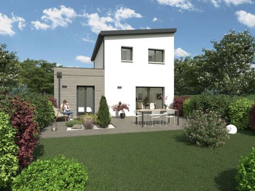 Terrain avec maison neuve à vendre 223 000 € 5 pièces 3 chambres 94 m² 501 m² de terrain Saint-Branchs 37320
