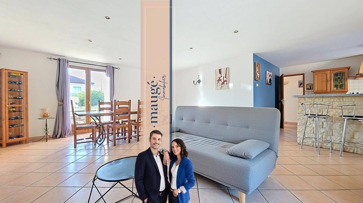 Maison à vendre, 110m², SAINT PIERRE DE CHANDIEU