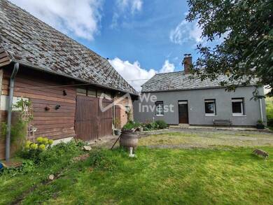 Maison de plain-pied à vendre 96 300 € 6 pièces 1 chambre 65 m² 1 686 m² de terrain Jeantes 02140