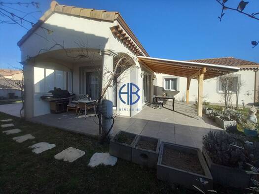 Maison de plain-pied à vendre 310 000 € 5 pièces 4 chambres 132,15 m² 800 m² de terrain Boulieu-lès-Annonay 07100