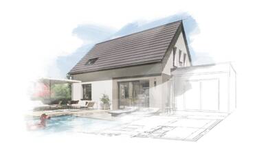 Terrain avec maison neuve à vendre 334 000 € Osthoffen 67990
