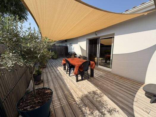 Maison de plain-pied à vendre 350 000 € 3 pièces 2 chambres 67 m² 275 m² de terrain Mestras Gujan-Mestras 33470