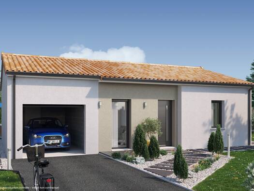 Terrain avec maison neuve à vendre 260 488 € 3 pièces 2 chambres 63 m² 628 m² de terrain Hourtin 33990