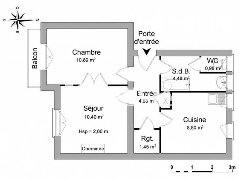 Maison à louer, 42m², SAINT CYR L'ECOLE