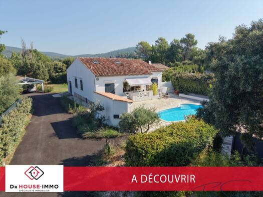 Maison à vendre 495 000 € 4 pièces 3 chambres 128 m² 1 565 m² de terrain Garéoult 83136