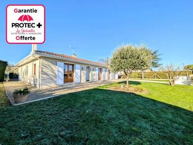 Maison à vendre 277 000 € 5 pièces 4 chambres 122 m² 1 064 m² de terrain Crouin Cognac 16100