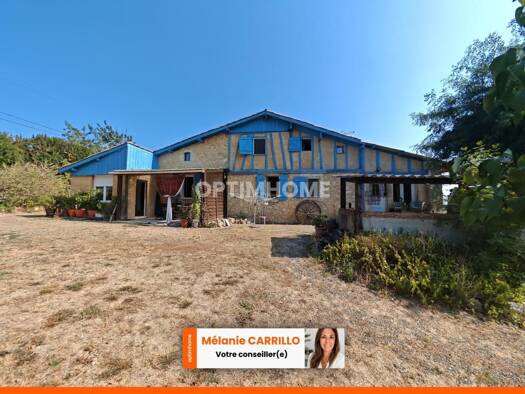 Maison à vendre 290 000 € 8 pièces 4 chambres 188 m² 10 802 m² de terrain Courrensan 32330