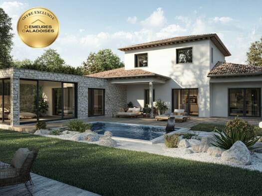 Terrain avec maison neuve à vendre 319 000 € 5 pièces 4 chambres 120 m² 780 m² de terrain Dompierre-sur-Veyle 01240