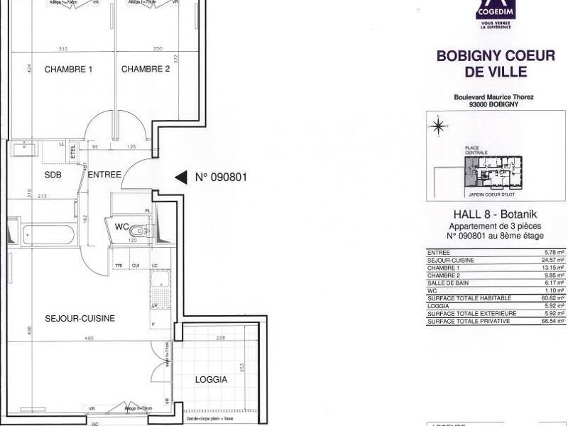 Maison à louer, 60m², BOBIGNY