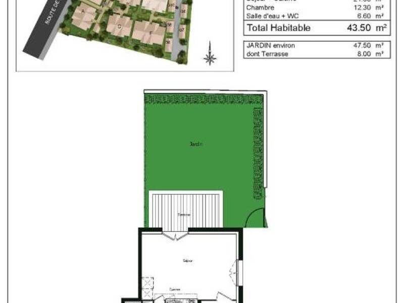 Maison à louer, 43m², PORNIC