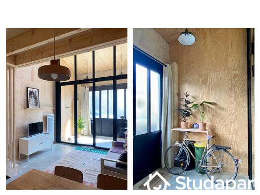 Maison à louer 980 € 2 pièces 1 chambre 45 m² disponible dès maintenant Bordeaux Sud Bordeaux 33800