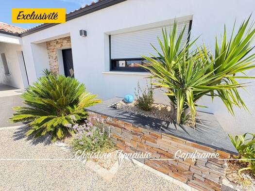 Maison à vendre 494 400 € 6 pièces 3 chambres 150 m² 946 m² de terrain Fradiniere-Pissot-Pege-Demoiselles Saint-Hilaire-de-Riez 85270