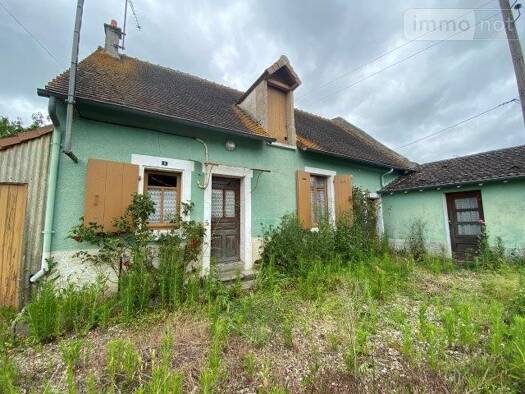 Maison à vendre 48 900 € 3 pièces 2 chambres 55 m² 747 m² de terrain Lingé 36220