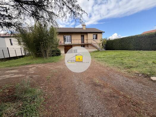 Maison à louer 1 380 € 5 pièces 4 chambres 105,3 m² 500 m² de terrain Mi Plaine-Manissieux-Village Saint-Priest 69800