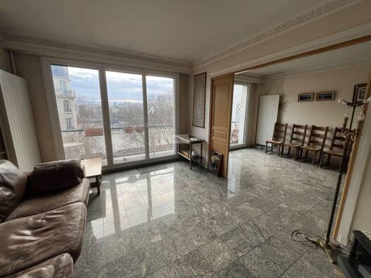 Appartement à vendre 758 000 € 3 pièces 2 chambres 72 m² Étage 5/9 Auteuil Sud Paris 16ème arrondissement 75016