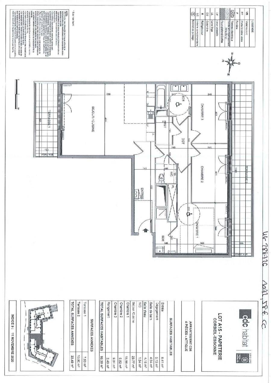 Maison à louer, 92m², CORBEIL ESSONNES