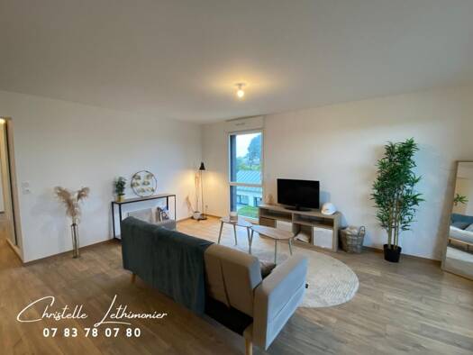 Appartement à vendre 349 000 € 3 pièces 2 chambres 72,88 m² Étage 1/2 Gare-La Saudrais-La Vicomte Dinard 35800