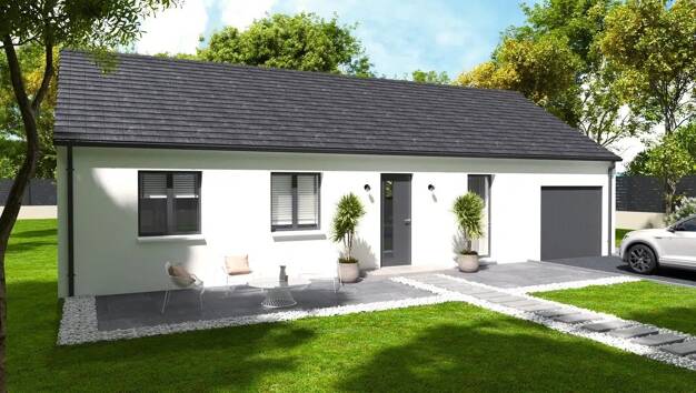 Terrain avec maison neuve à vendre 252 123 € Écouviez 55600