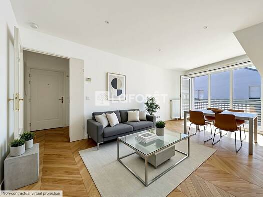 Appartement à vendre 209 000 € 3 pièces 2 chambres 57,91 m² Étage 2/2 Les Varennes Limeil-Brévannes 94450