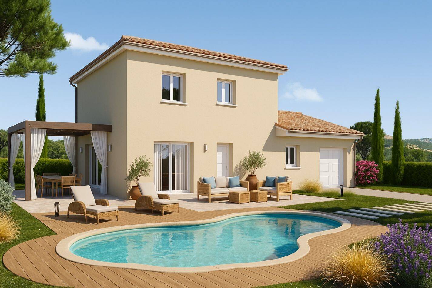 Maison à vendre, 90m², SAINT BLAISE DU BUIS