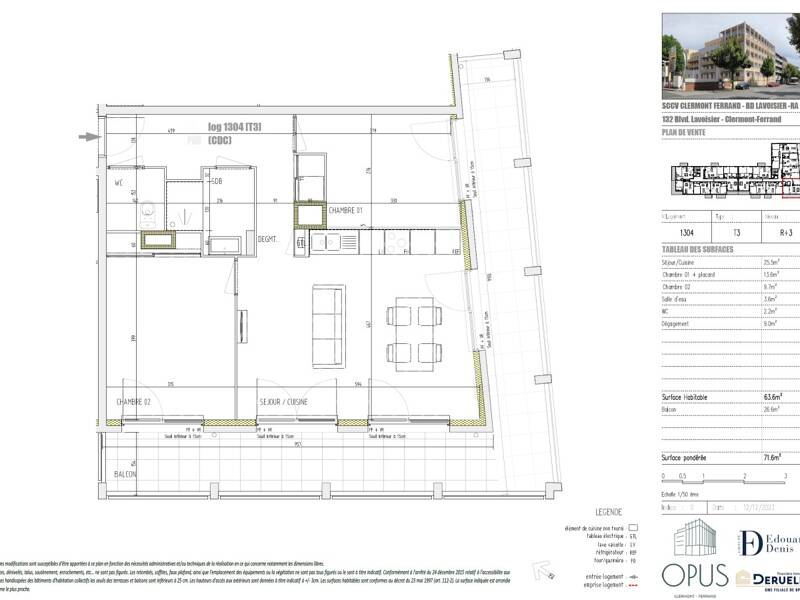 Maison à louer, 64m², CLERMONT FERRAND