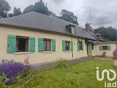 Maison de plain-pied à vendre 116 000 € 3 pièces 2 chambres 67 m² 925 m² de terrain Monceaux-l'Abbaye 60220