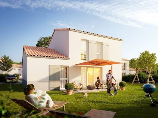 Maison à vendre - Neuf 255 000 € 5 pièces 112 m² 378,4 m² de terrain dès le 30/06/2026 Limbre-Moulinet Migne-Auxances 86440