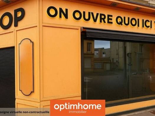 Local commercial à vendre 78 000 € 74 m² de surface de vente Champ du Pin Épinal 88000