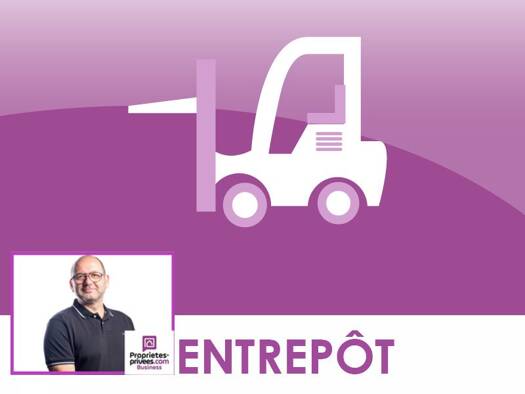 Entrepôt à louer 1 250 € 155 m² d'espace de stockage Centre Ville Sorgues 84700