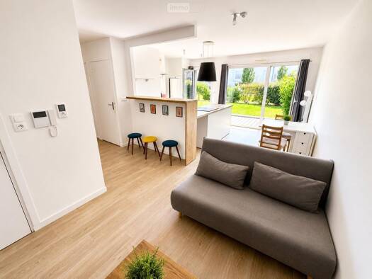 Appartement à vendre 228 580 € 2 pièces 1 chambre 49,54 m² RDC Paramé Rural Saint-Malo 35400