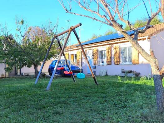 Maison de plain-pied à vendre 305 000 € 4 pièces 3 chambres 85 m² 523 m² de terrain Saint-Marcel-lès-Valence 26320