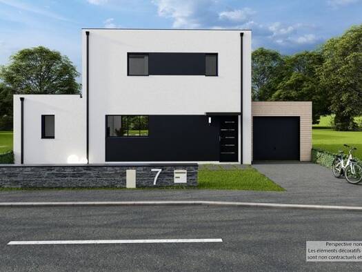 Terrain avec maison neuve à vendre 346 700 € 4 pièces 3 chambres 110 m² 564 m² de terrain Mellac 29300