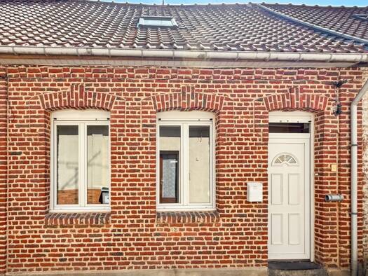 Maison à vendre 65 000 € 4 pièces 1 chambre 65 m² 80 m² de terrain Nord Ouest Caudry 59540