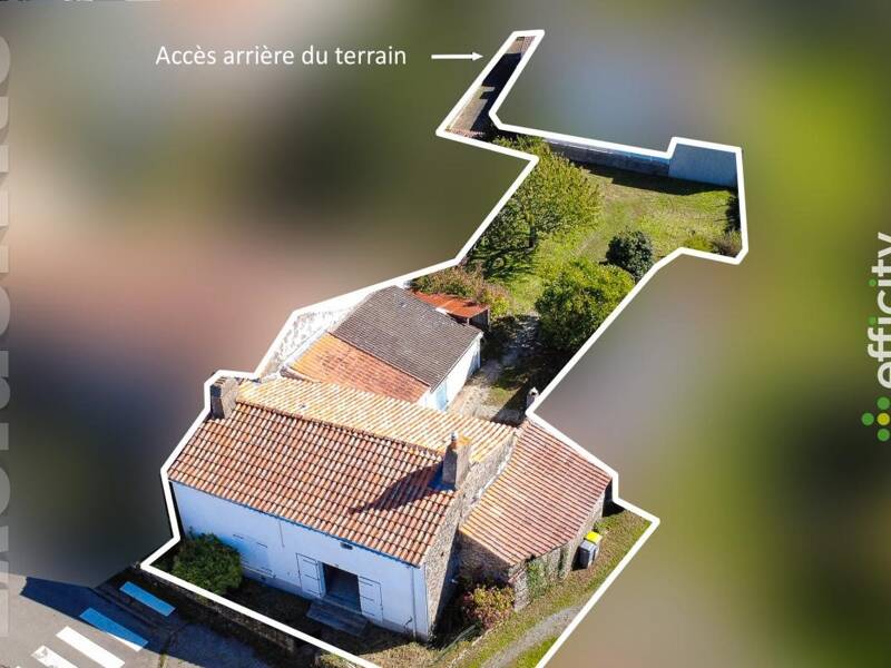 Maison à vendre, 80m², SAINT LUMINE DE COUTAIS