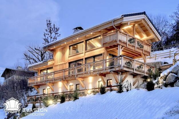 Chalet à vendre 1 800 000 € 5 pièces 3 chambres 180 m² 600 m² de terrain Combloux 74920