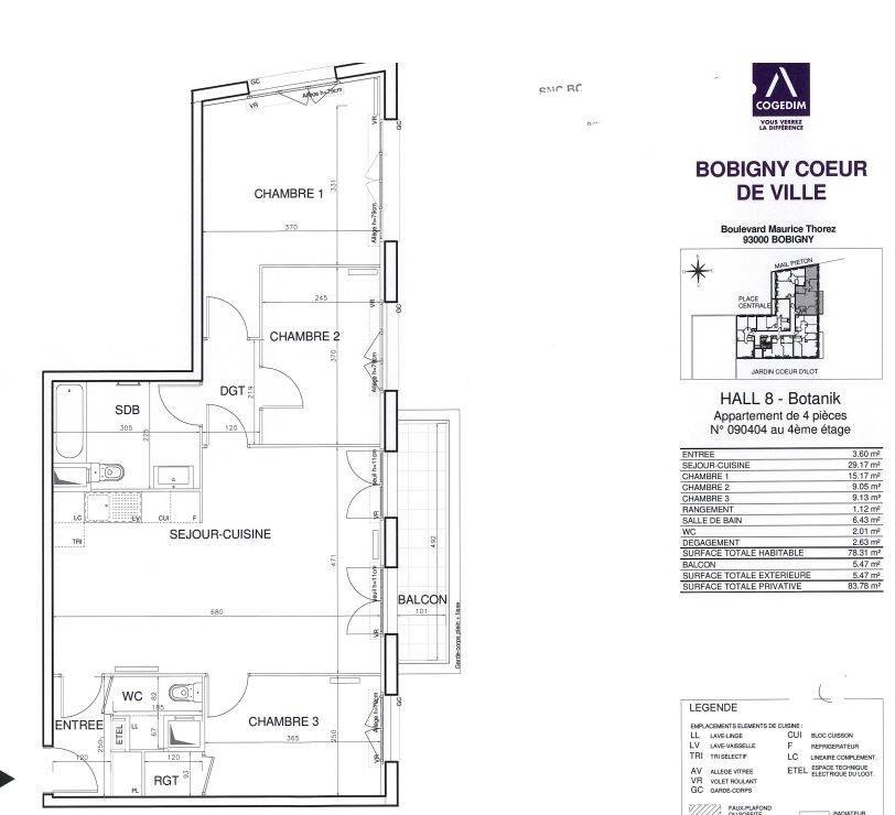 Maison à louer, 78m², BOBIGNY