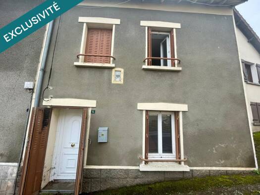 Maison à vendre 27 990 € 3 pièces 2 chambres 55 m² 80 m² de terrain Mérinchal 23420