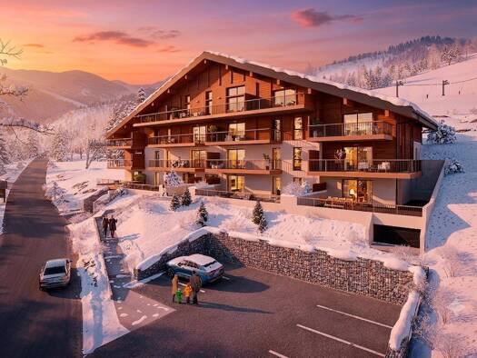 Appartement à vendre - neuf 335 000 € 2 pièces 53,89 m² Étage 2/3 dès le 31/12/2028 Les Reys Crest-Voland 73590