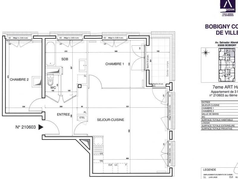 Maison à louer, 65m², BOBIGNY
